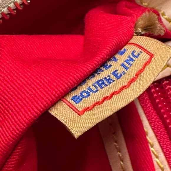 Dooney & Bourke Floral Leather Shoulder Bag + D & B Dusty - Picture 11 of 11